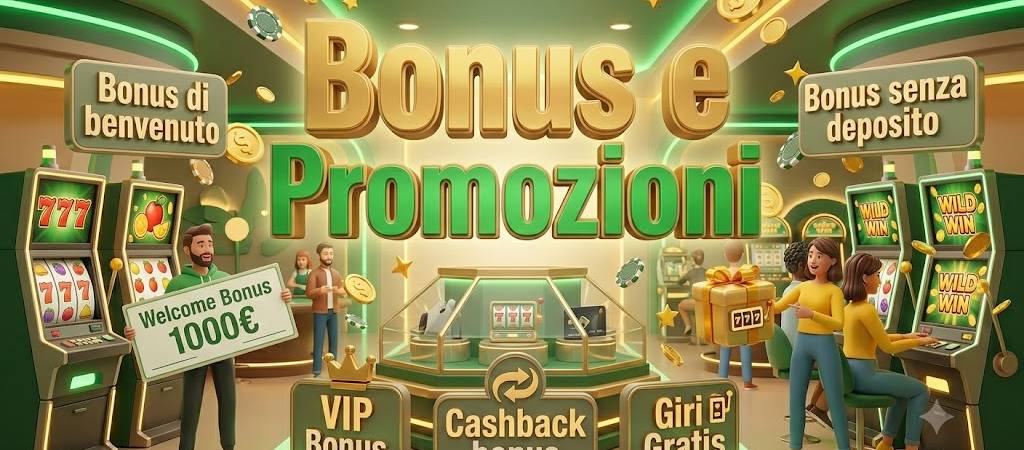 Bonus e promozioni